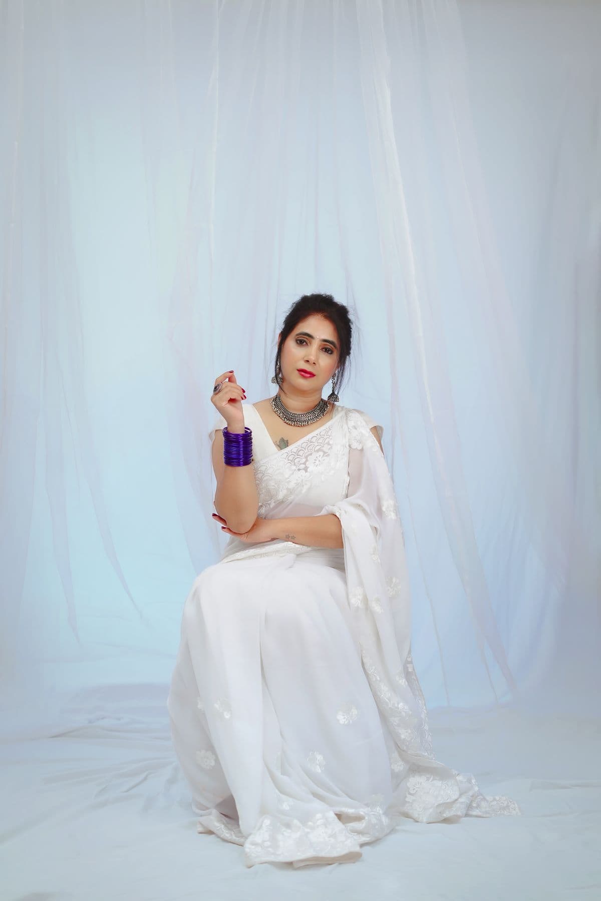 Ganganjeri Bridal Ivory